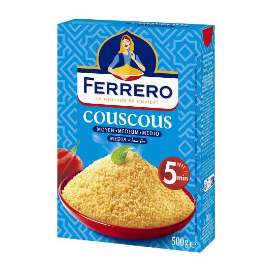 COUSCOUS FERRERO PQTE 500 GR