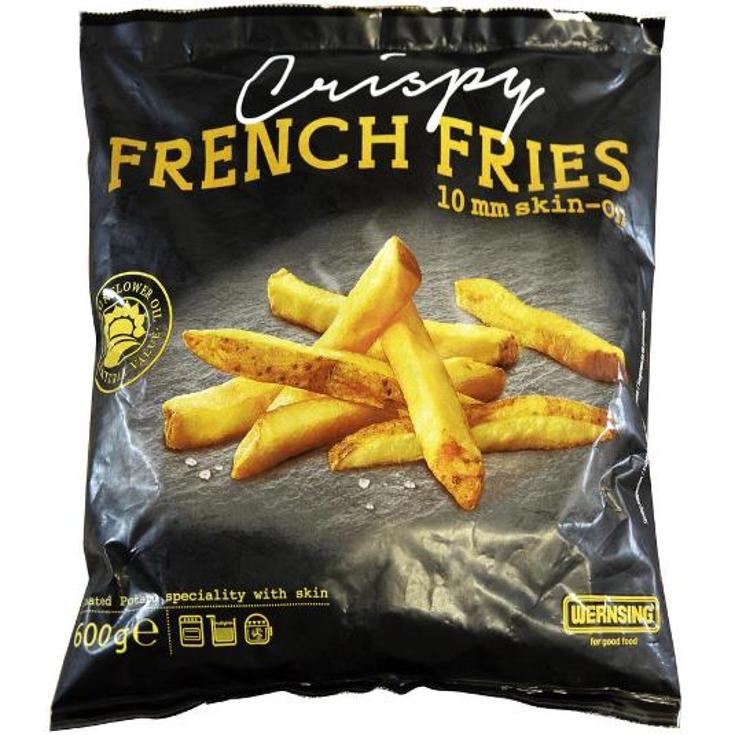 PATATA FRITA C/PIEL WERNSING BOLSA 600 GR