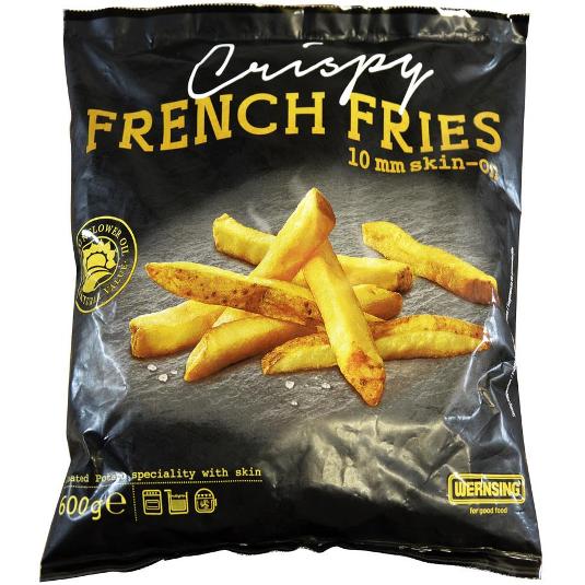 PATATA FRITA C/PIEL WERNSING BOLSA 600 GR