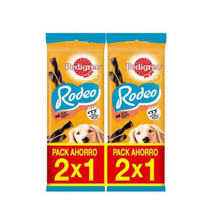 SNACK PERROS RODEO BUEY 2X1 PEDIGREE PQTE 140 GR