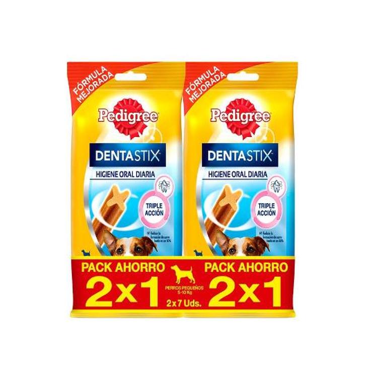 SNACK PERROS DENTASTIX PEQ.2X1 PEDIGREE PQTE 220 GR