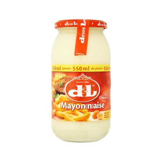 MAYONESA D L TARRO 550 GR