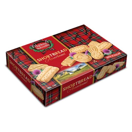 SURTIDO GALLETAS SHORTBREAD HIGHLAND CAJA 200 GR