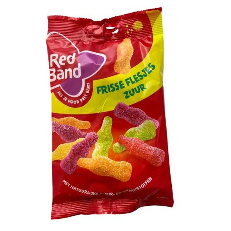 GOMINOLAS WINEGUMS SOUR RED BAND BOLSA 120 GR