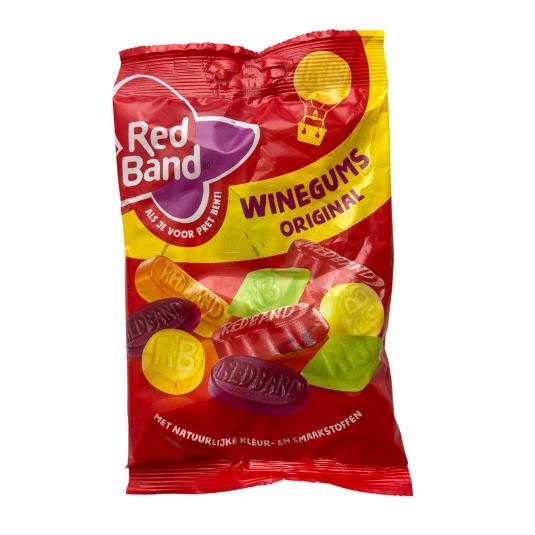 GOMINOLAS WINEGUMS BAG RED BAND BOLSA 120 GR