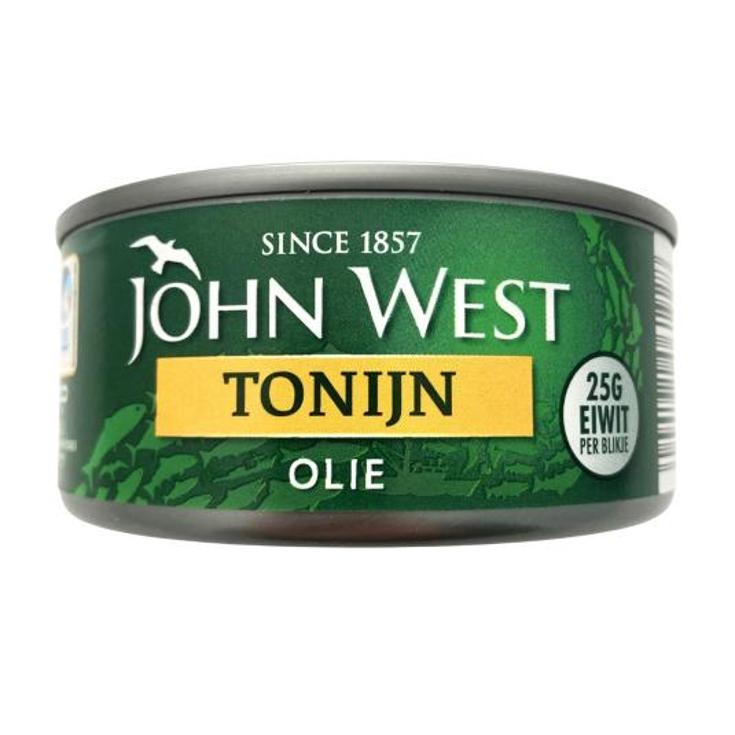 ATUN TROZOS ACEITE TUNA CHUNKS JOHN WEST LATA 145 GR