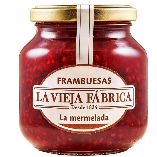 MERMELADA FRAMBUESA LA VIEJA FAB FRASCO 280 GR