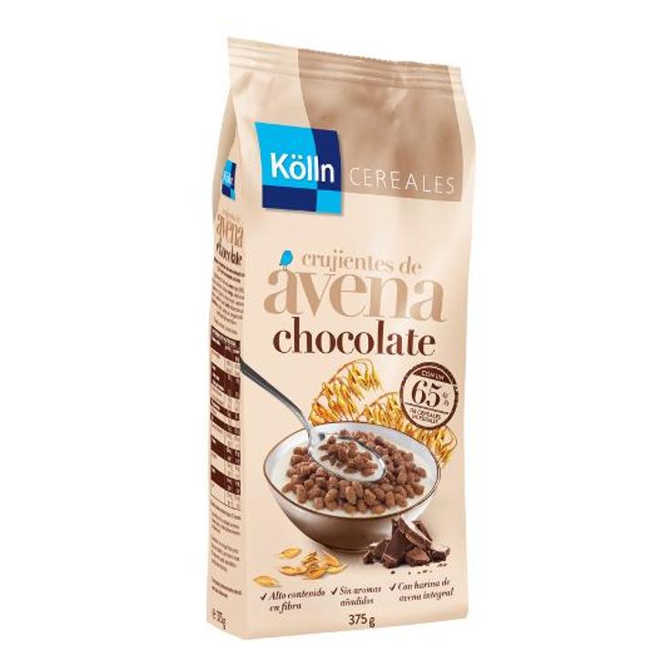 AVENA CRUJIENTE CHOCOLATE KOLLN BOLSA 375 GR