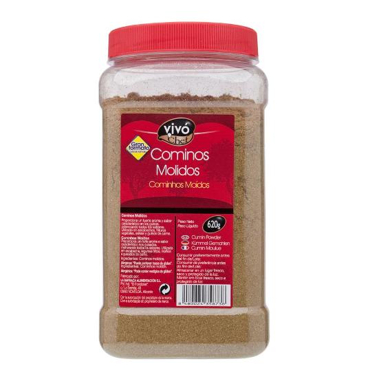 ESPECIAS COMINOS MOLIDOS VIVOCHEF BOTE 620 GR