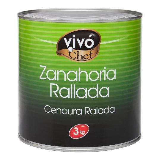 ZANAHORIA RALLADA VIVOCHEF LATA 1550 GR