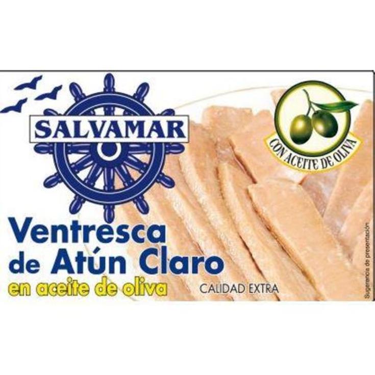 VENTRESCA ATUN CLARO ACEITE OLI C.DEL MAR LATA 80 GR