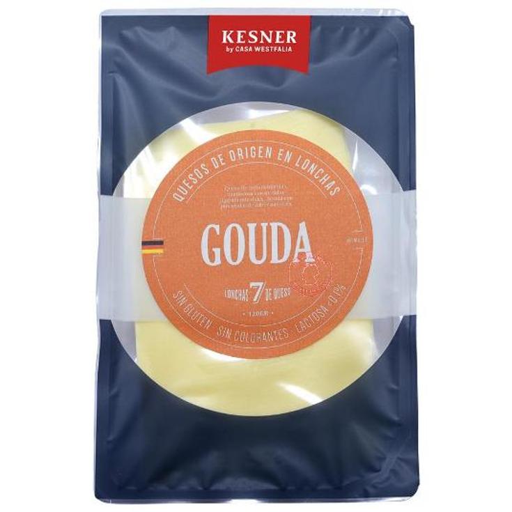 QUESO LONCHAS GOUDA WESTFALIA BOLSA 120 GR