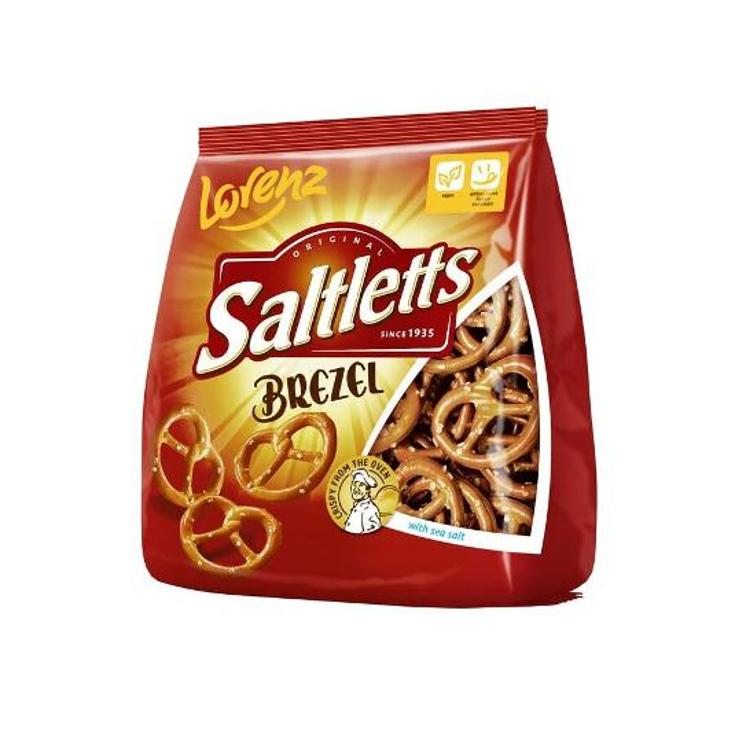 MINI BREZEL SALTLESS LORENZ UNID 150 GR
