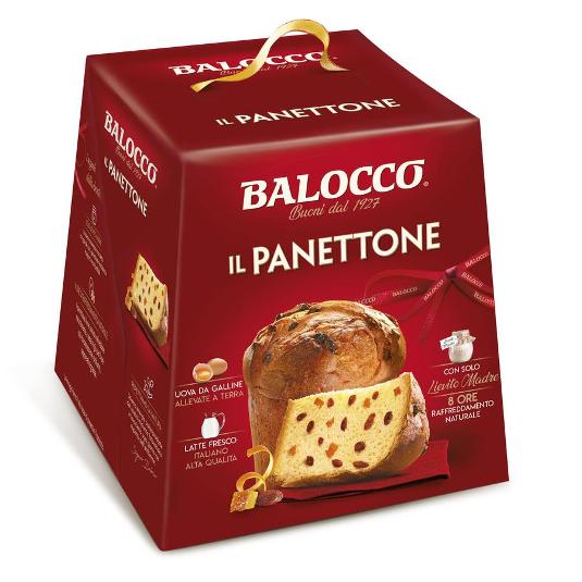PANETTONE CLASICO BALOCCO CAJA 750 GR