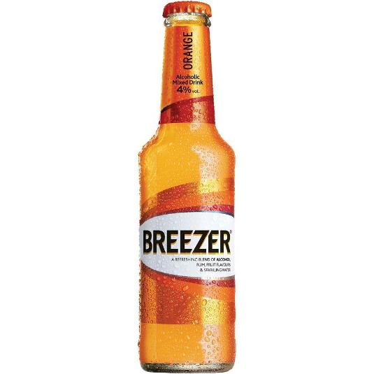 BREEZER NARANJA 4º BACARDI BTLLA 275 ML