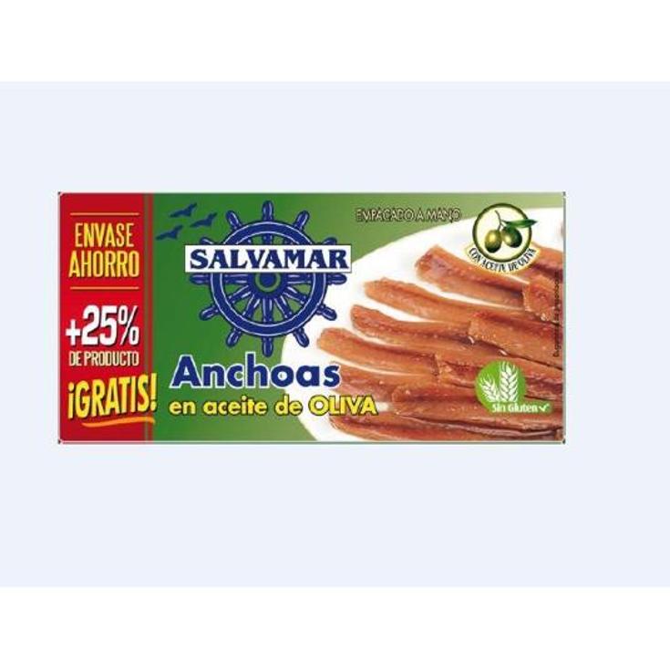 ANCHOAS ACEITE OLIVA 1/8 SALVAMAR LATA 23 GR