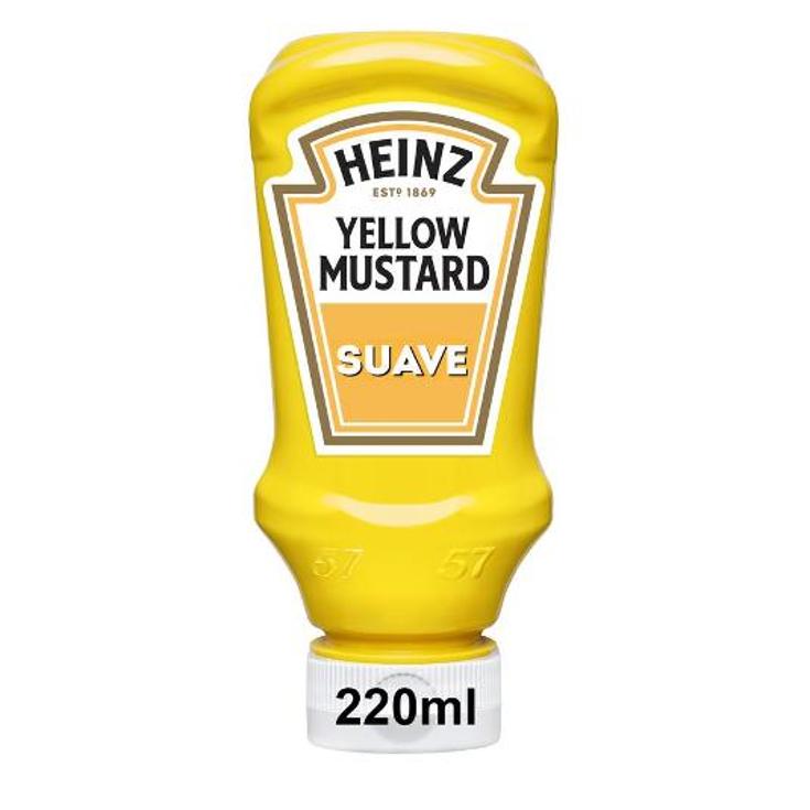 MOSTAZA (BOCABAJO) HEINZ PET 220 ML