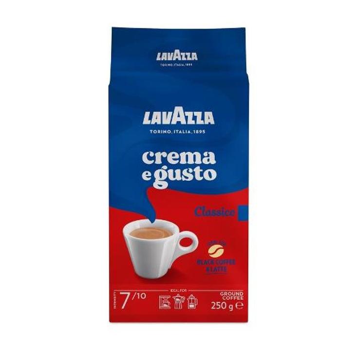 CAFE MOLIDO CREMA E GUSTO LAVAZZA PQTE 250 GR