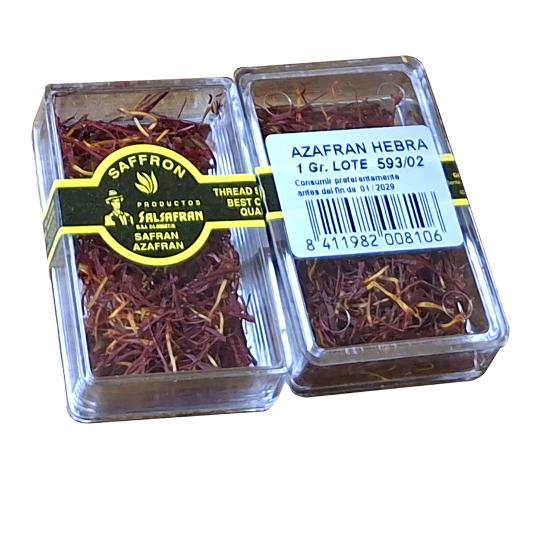 AZAFRAN HEBRA SALSAFRAN CAJITA 1 GR