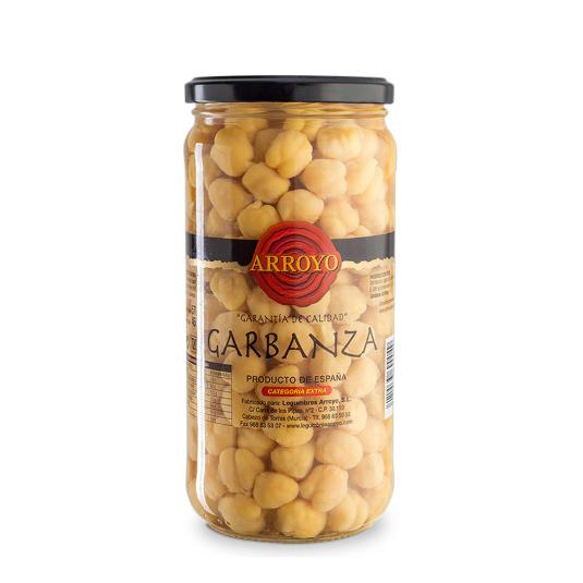 GARBANZA COCIDA ARROYO FRASCO 450 GR