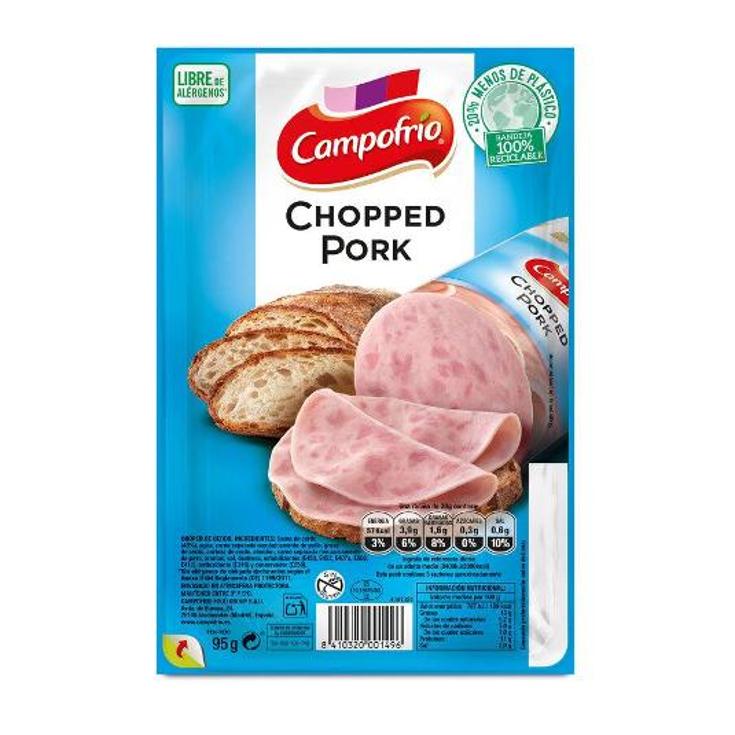 CHOPPED PORK LONCHAS CAMPOFRIO PACK 95 GR