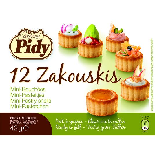 MINI BOUCHEES 12 UD PIDY ESTCH 42 GR