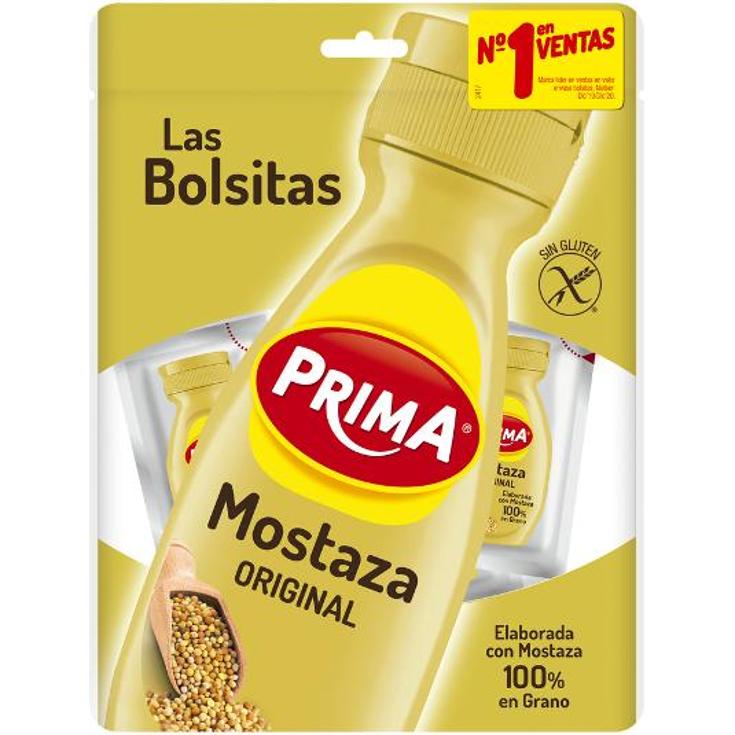 MOSTAZA BOLSITAS 18 UDS PRIMA PQTE 90 GR