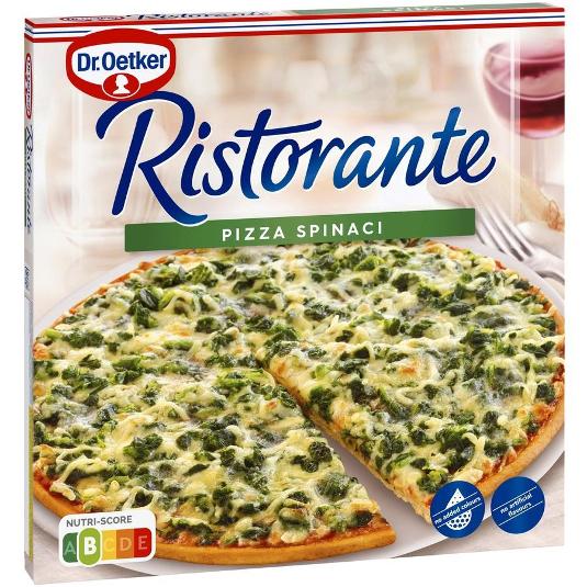 PIZZA ESPINACA QUESO RISTORANTE UNID 390 GR