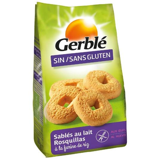 ROSQUILLAS SIN GLUTEN GERBLE PQTE 200 GR