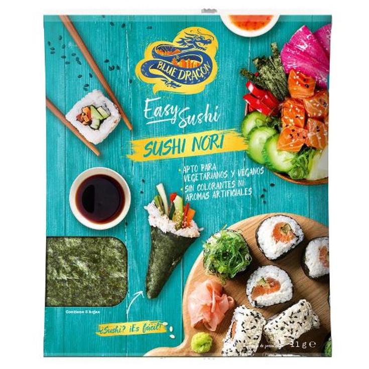 JAPON:SUSHI NORI BLUE DRAGON UNIDAD 11 GR