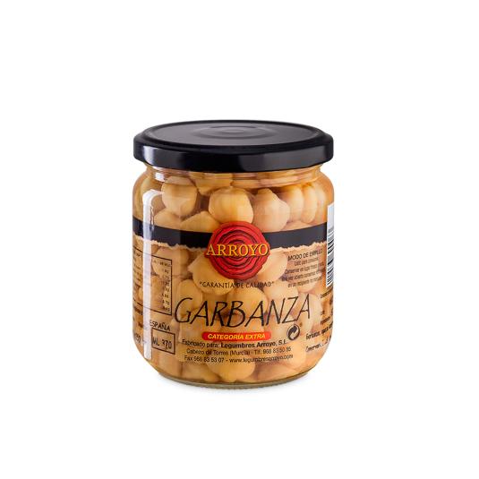 GARBANZA COCIDA ARROYO FRASCO 250 GR