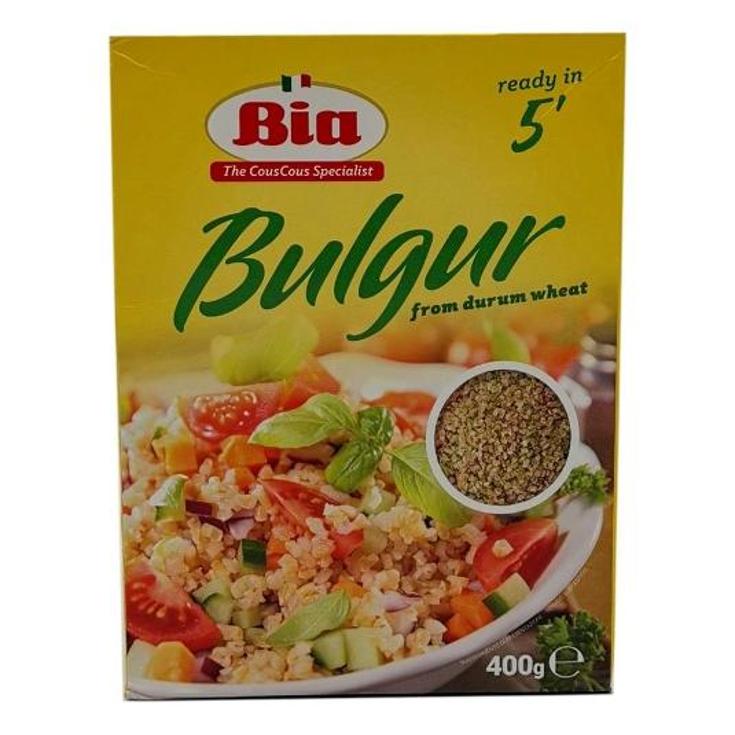 BULGUR INTEGRAL BIA CAJA 400 GR