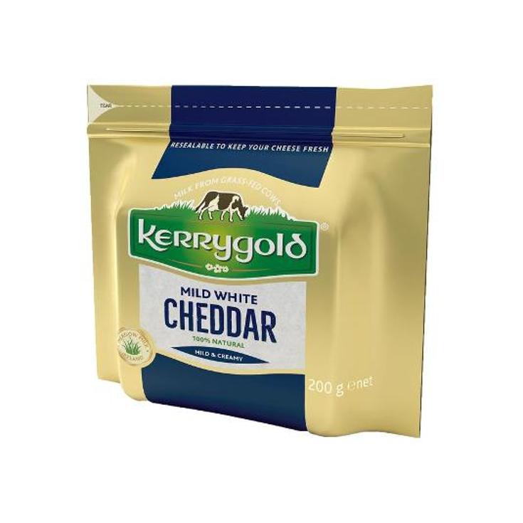 QUESO CHEEDAR BLANCO KERRYGOLD UNID 200 GR