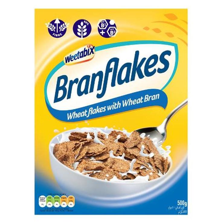 BRAN FLAKES WEETABIX UND. 500 GR