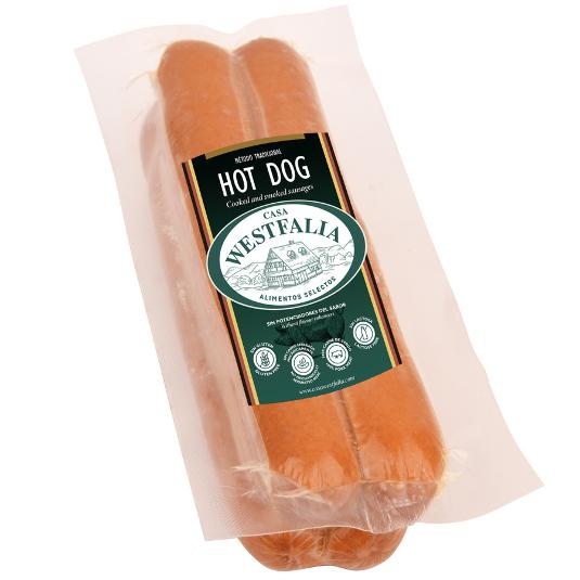 SALCHICHA HOT DOG X4 WESTFALIA PACK 300 GR