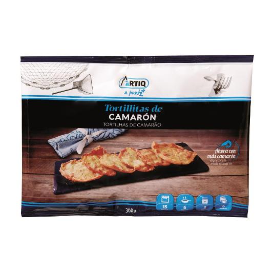 TORTILLA DE CAMARON ARTIQ BOLSA 400 GR