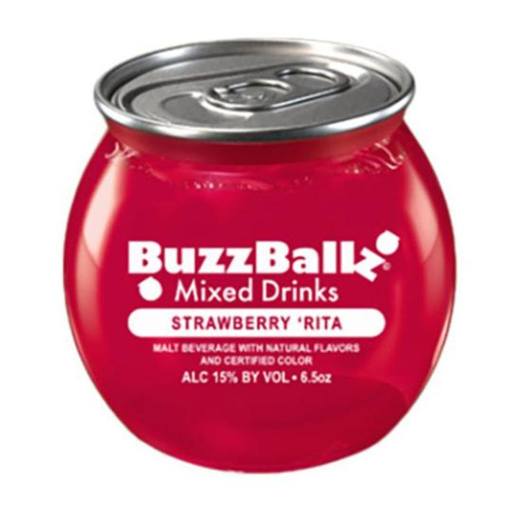 BEBIDA TEQUILA FRESA RITA 13,5º BUZZ BALLZ LATA 200 ML