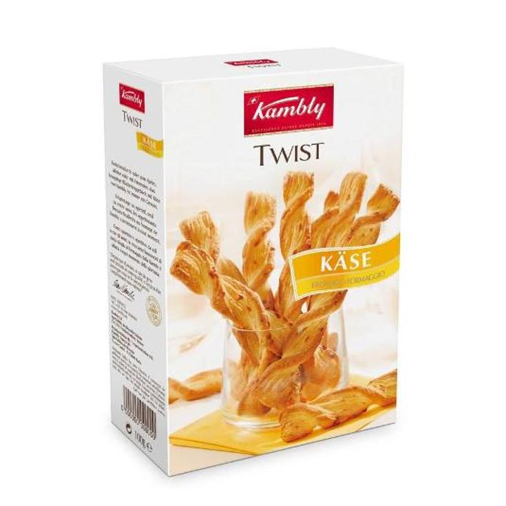 GALLETAS CHAMPAGNE TWIST QUESO KAMBLY UNID 100 GR