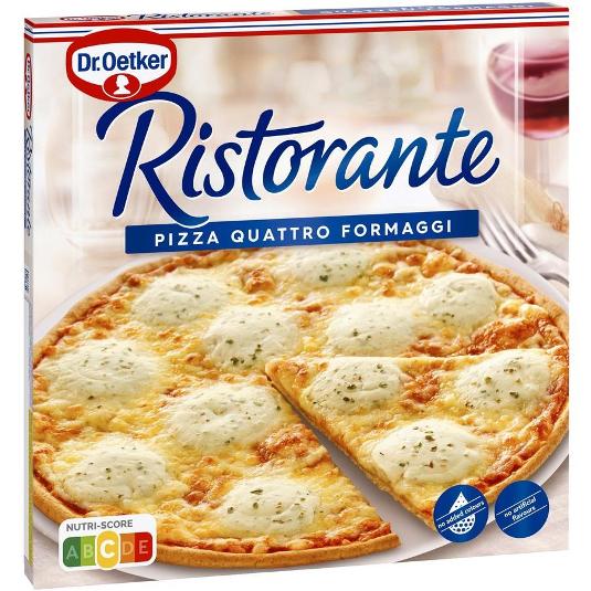 PIZZA QUATTRO FORMAGGI RISTORANTE UNIDAD 330 GR