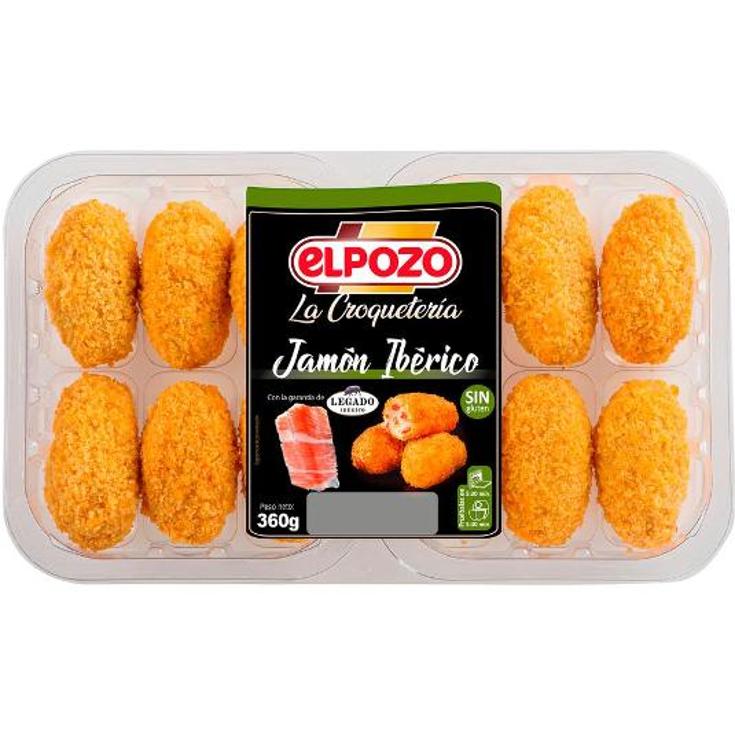 CROQUETAS JAMON IBERICO EL POZO BDJA 360 GR
