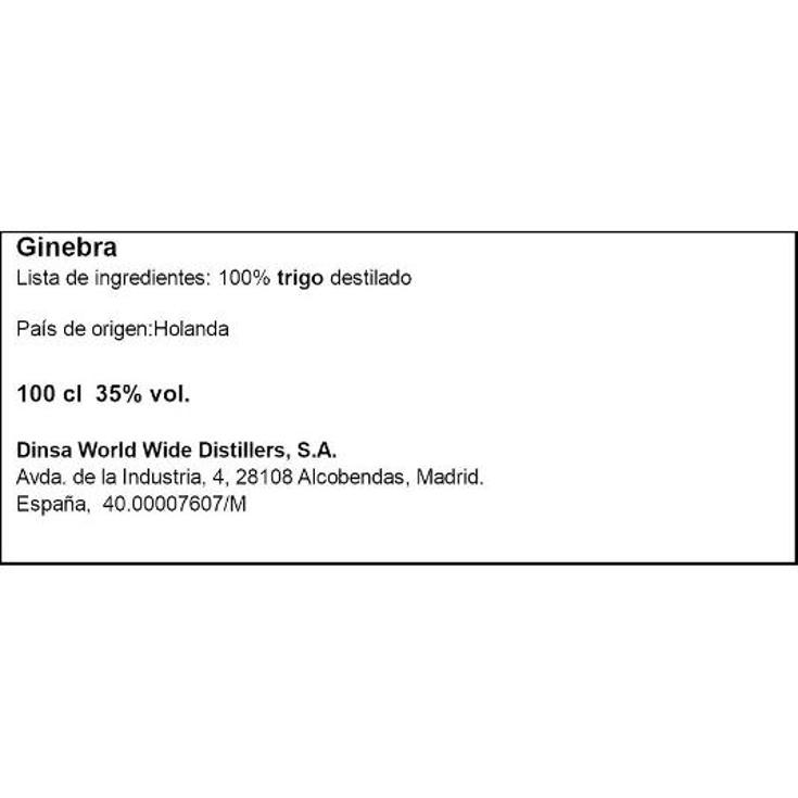 JENEVER KETEL BTLLA 1 LT