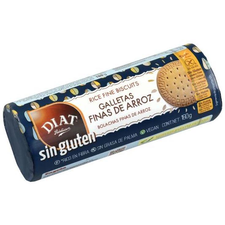 GALLETAS FINA ARROZ S/GLUTEN PAGESA PQTE 185 GR