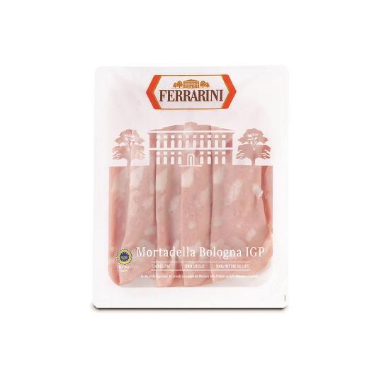 MORTADELA BOLONIA LONCHAS FERRARINI PQTE 100 GR