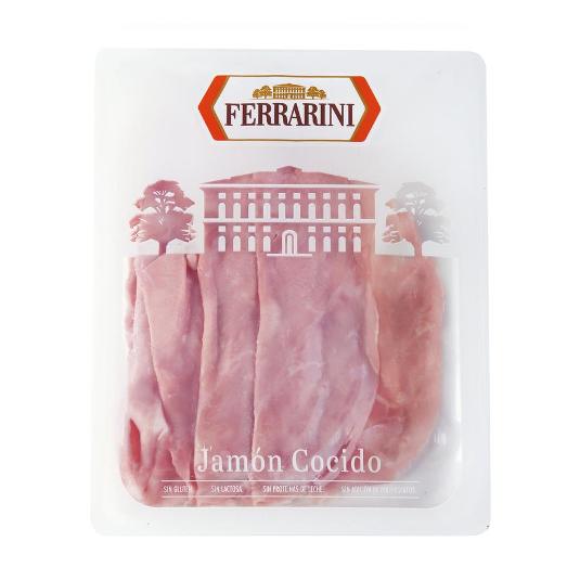 JAMON COCIDO LONCHAS FERRARINI PQTE 100 GR