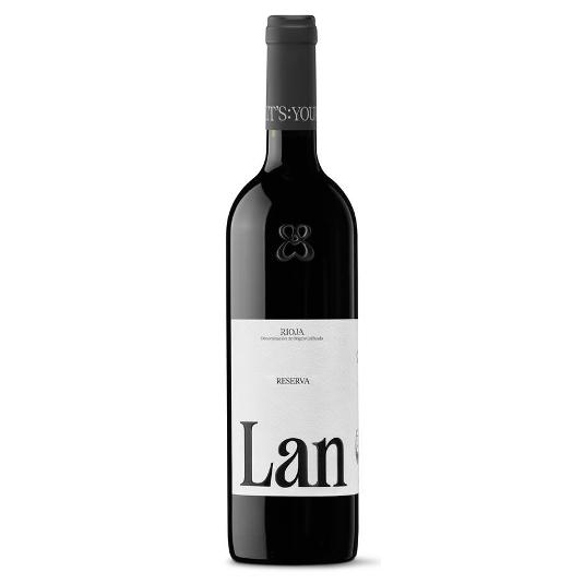 VINO TINTO RIOJA RESERVA 13,5º LAN BTLLA 75 CL