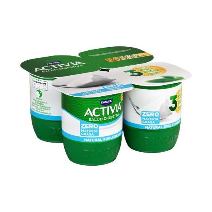 ACTIVIA NATURAL 0% EDULCORAD X4 DANONE PACK 480 GR