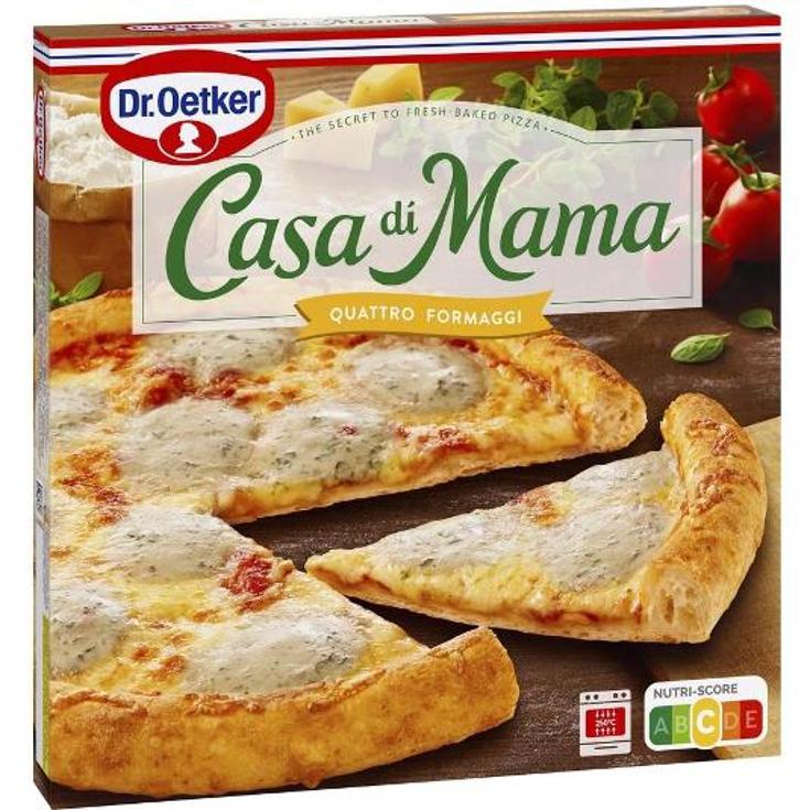 PIZZA CASA DI MAMA 4 FORMAGGI DR.OETKER UNIDAD 395 GR