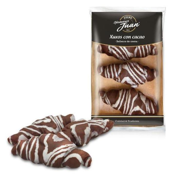 XUXO CREMA COBERTURA CHOCO 3UD HNOS JUAN PQTE