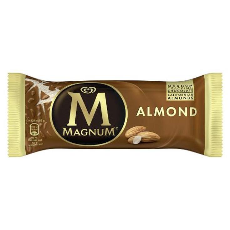 HELADO BOMBON ALMENDRAS MAGNUM UNIDAD 83 GR