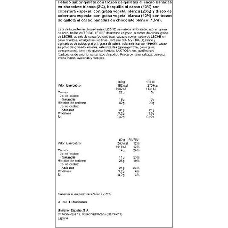 HELADO CONO DISC FILIPINOS CORNETTO UNIDAD 62 GR